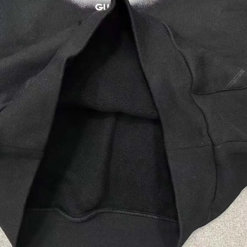 Gucci Men Cotton Jersey Printed Sweatshirt-Black/White