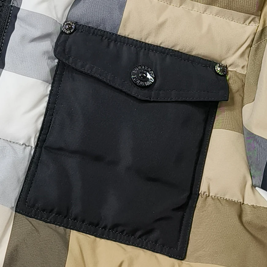 BB Reversible Plaid Down Jacket 0625111408