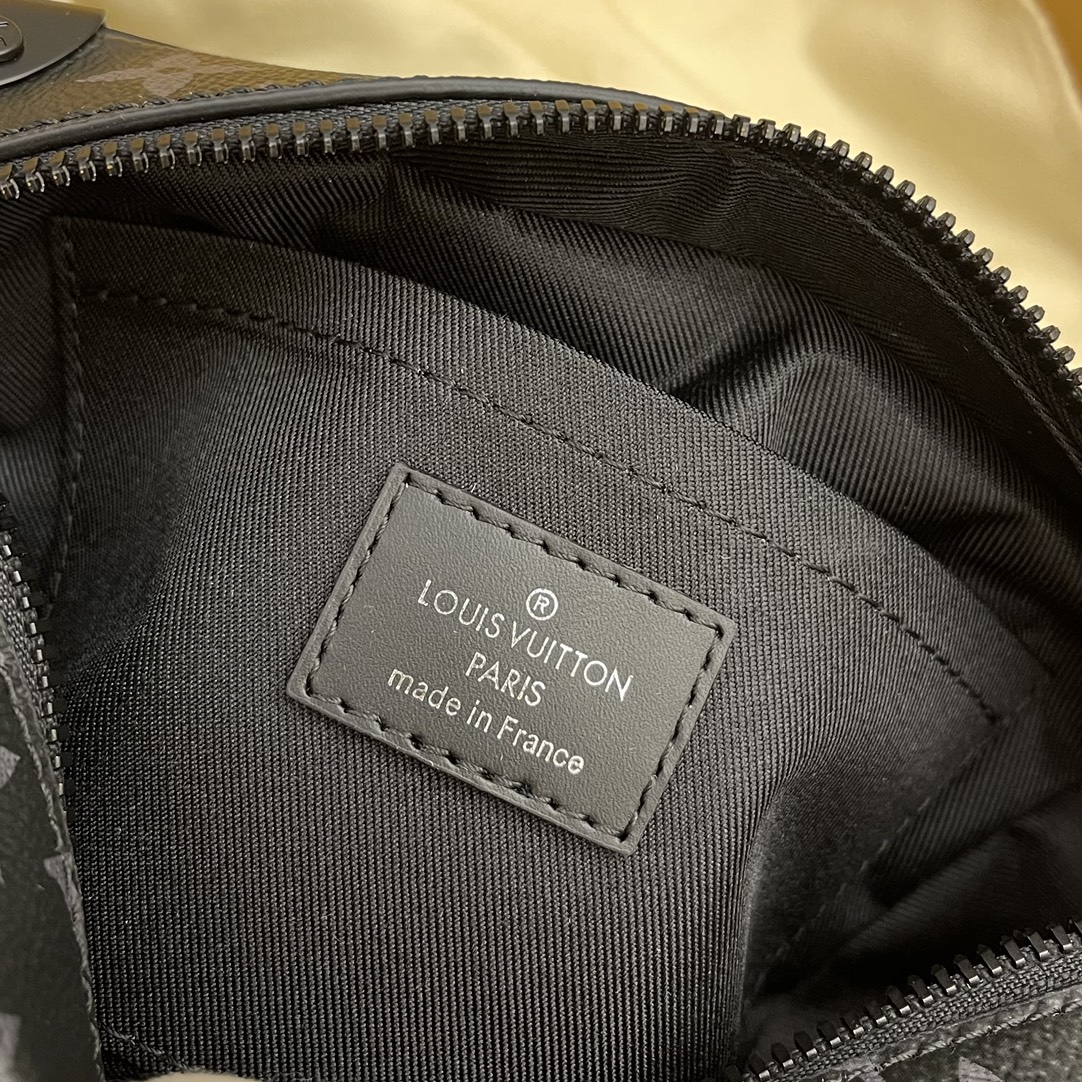 Louis Vuitton LV Men Mini Soft Trunk Bag Monogram Eclipse Coated Canvas