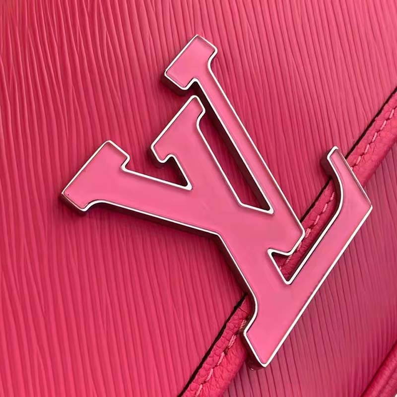Louis Vuitton LV Women Buci Crossbody Pink Epi Grained Smooth Cowhide Leather