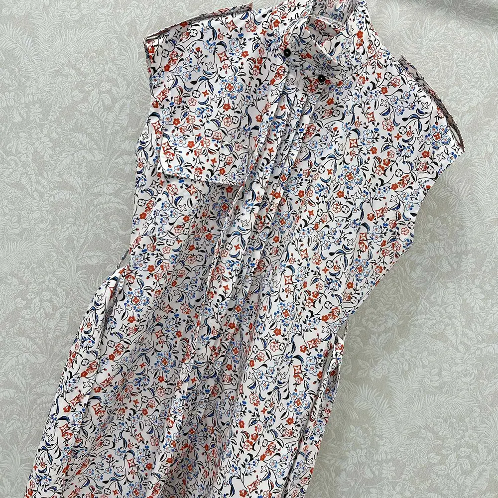 Louis Vuitton LV Women Monogram Bloom Belted Dress 1AHHZQ