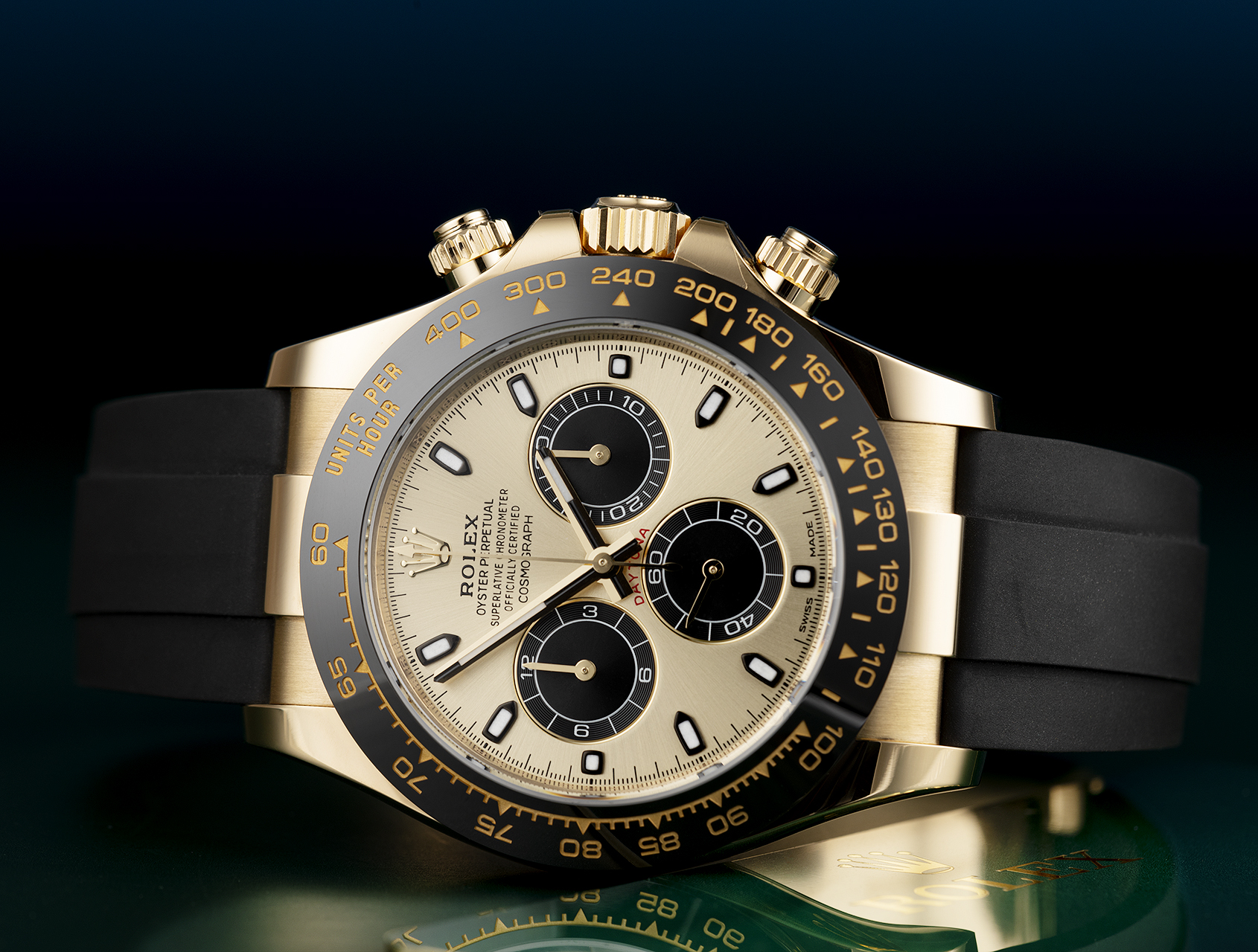 Rolex Daytona Limoncello 116518LN - Brand New Oysterflex