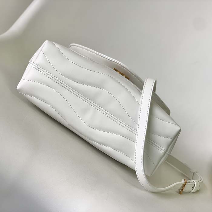 Louis Vuitton LV Women Hold Me Top-Handle Bag White Smooth Cowhide Leather