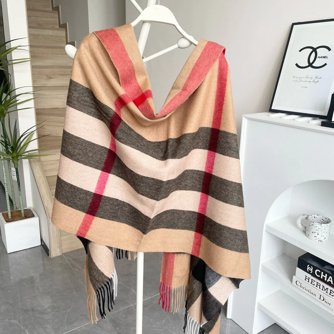 New double-sided cashmere shawl scarf 1024101810
