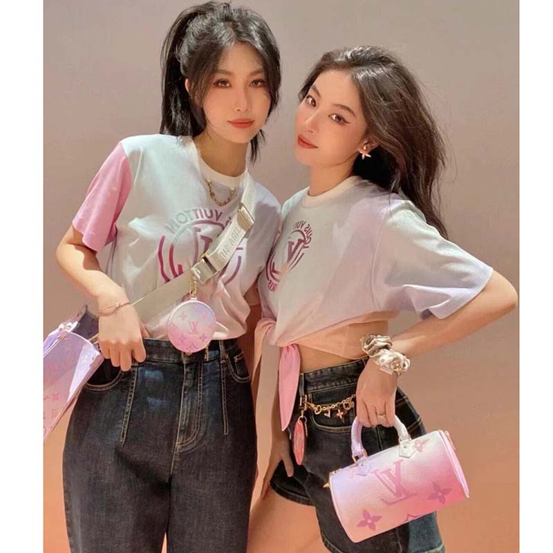 Louis Vuitton LV Women Papillon BB Handbag Sunrise Pastel Monogram Coated Canvas