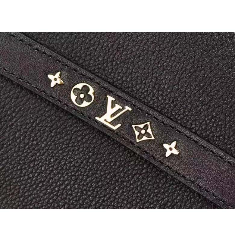 Louis Vuitton LV Unisex Cruiser PM Black Calfskin Leather Cowhide