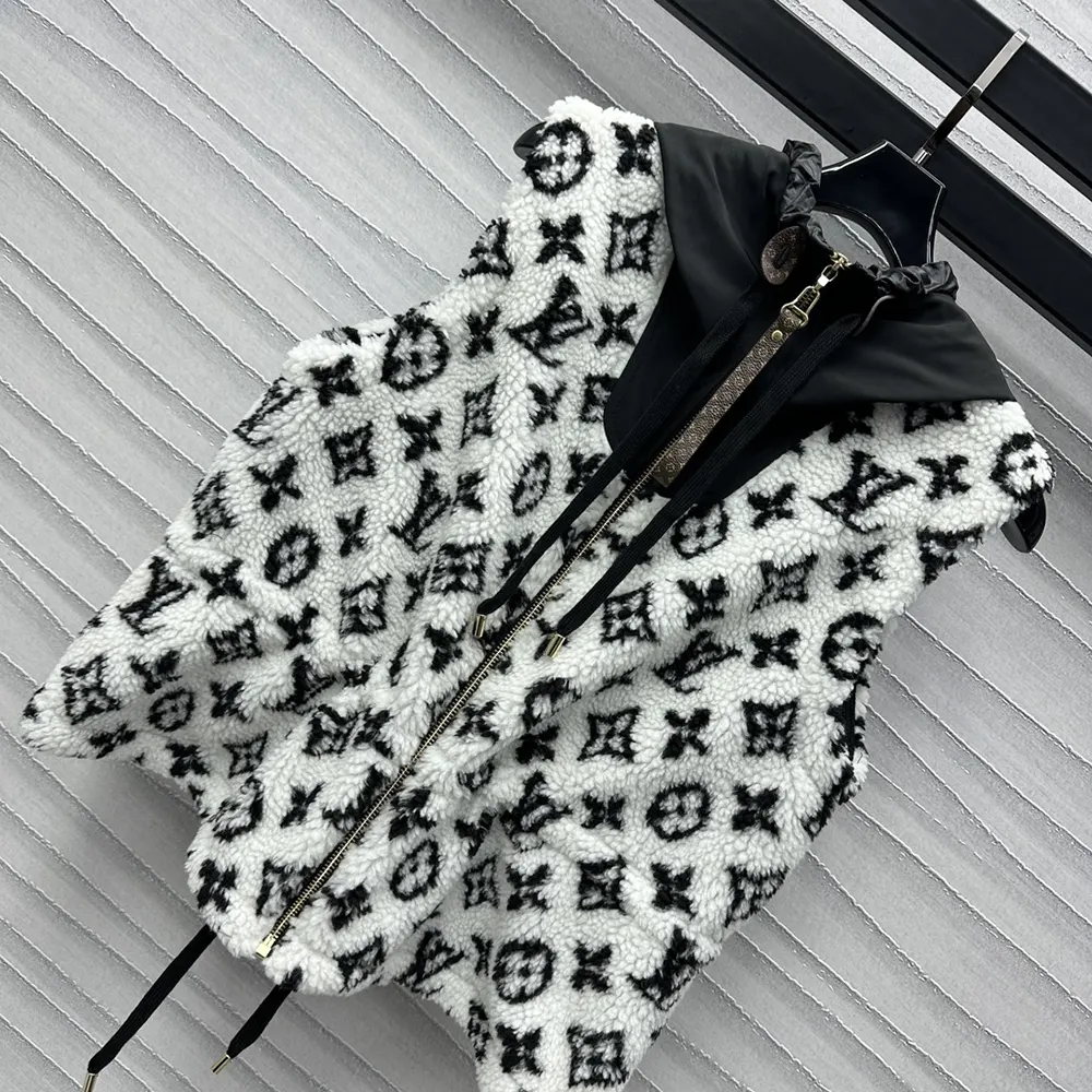 Louis Vuitton Women Monogram Teddy Peplum Gilet 1AGBHY