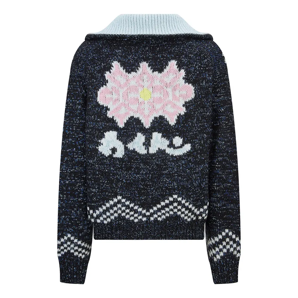 Louis Vuitton Women Zippered Knitted Blouson 1AIMB0