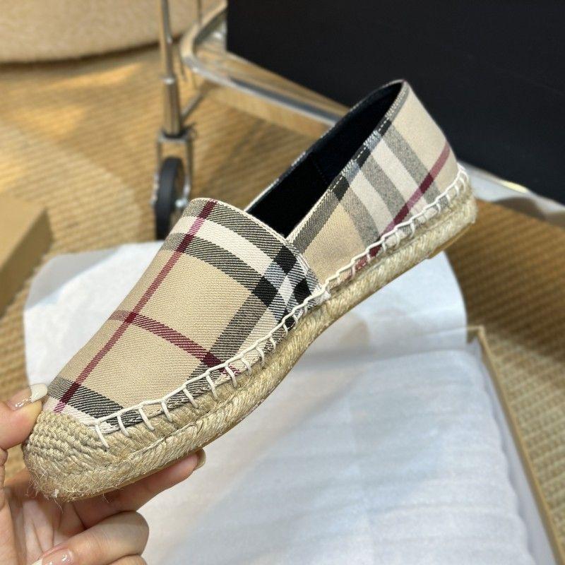 New Fisherman Loafers Straw-woven Hemp Rope Casual Breathable Shoes 1024032521