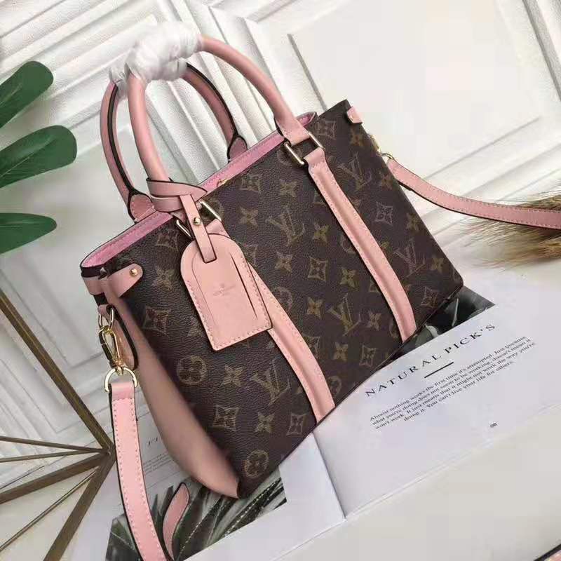 Louis Vuitton LV Women Soufflot BB Bag in Monogram Coated Canvas-Brown