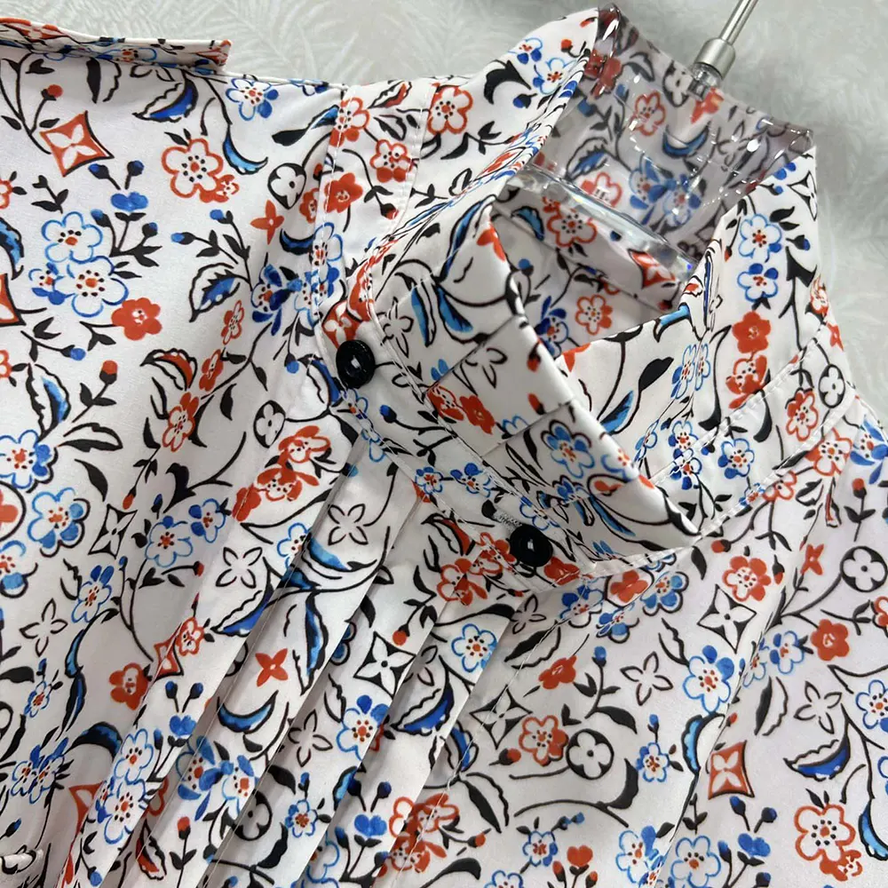 Louis Vuitton LV Women Monogram Bloom Belted Dress 1AHHZQ