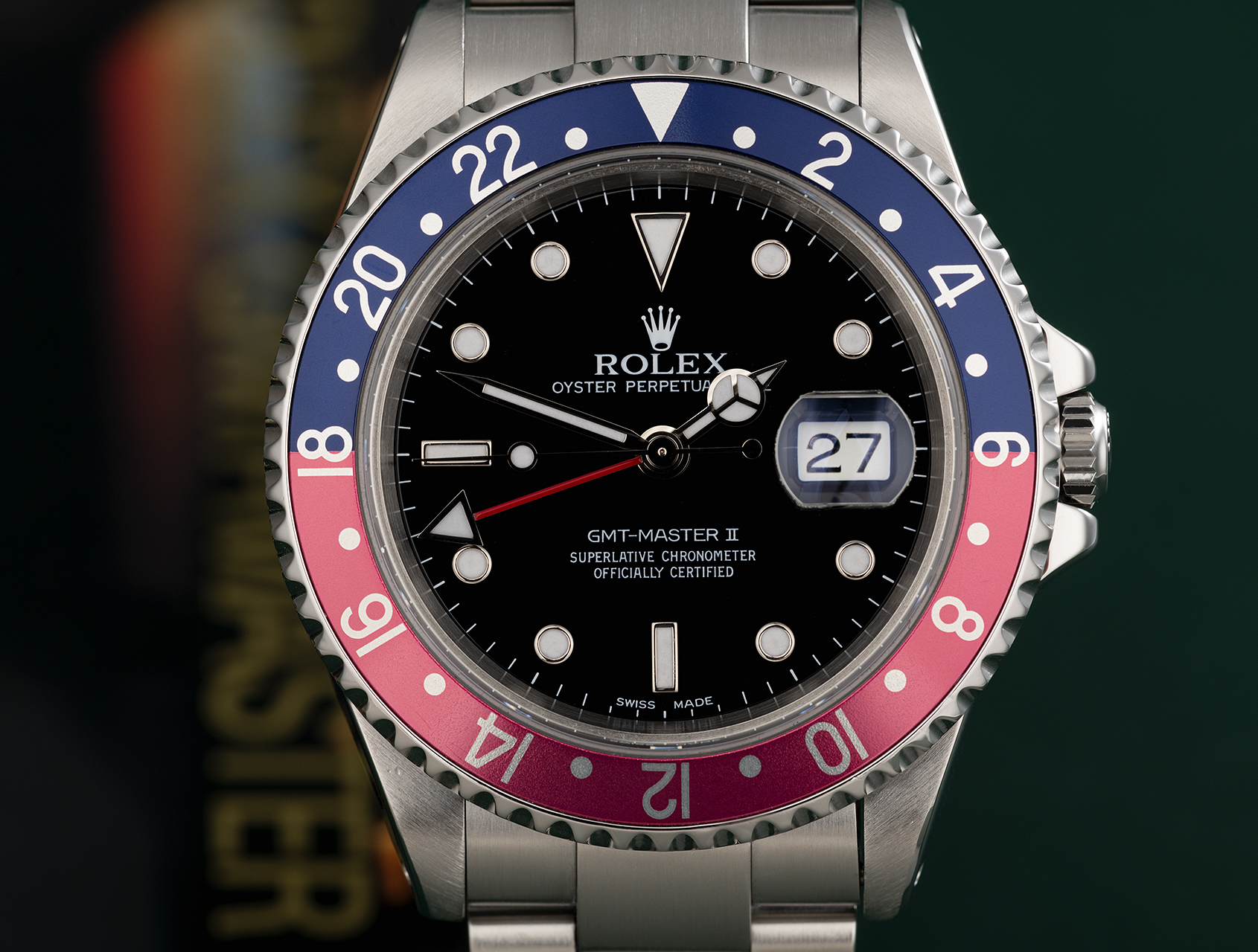 Rolex GMT-II Pepsi Pink Lady 16710