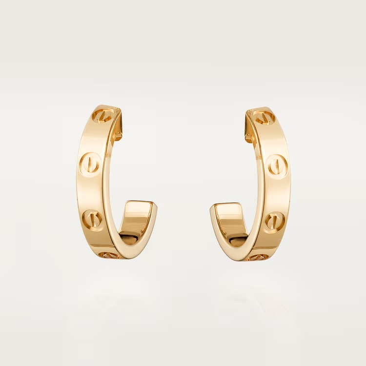 CARTIER LOVE EARRINGS