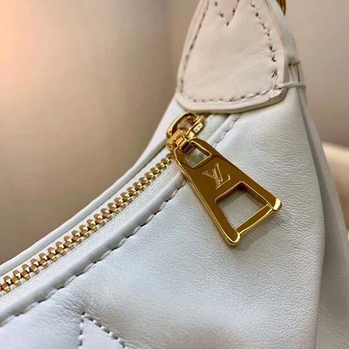 Louis Vuitton LV Women Over The Moon White Quilted Embroidered Smooth Calf Leather