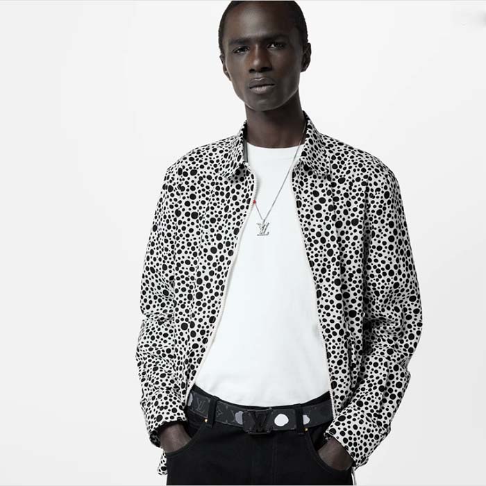 Louis Vuitton Unisex LV X YK Initiales 40MM Reversible Belt Monogram Eclipse Canvas Recto