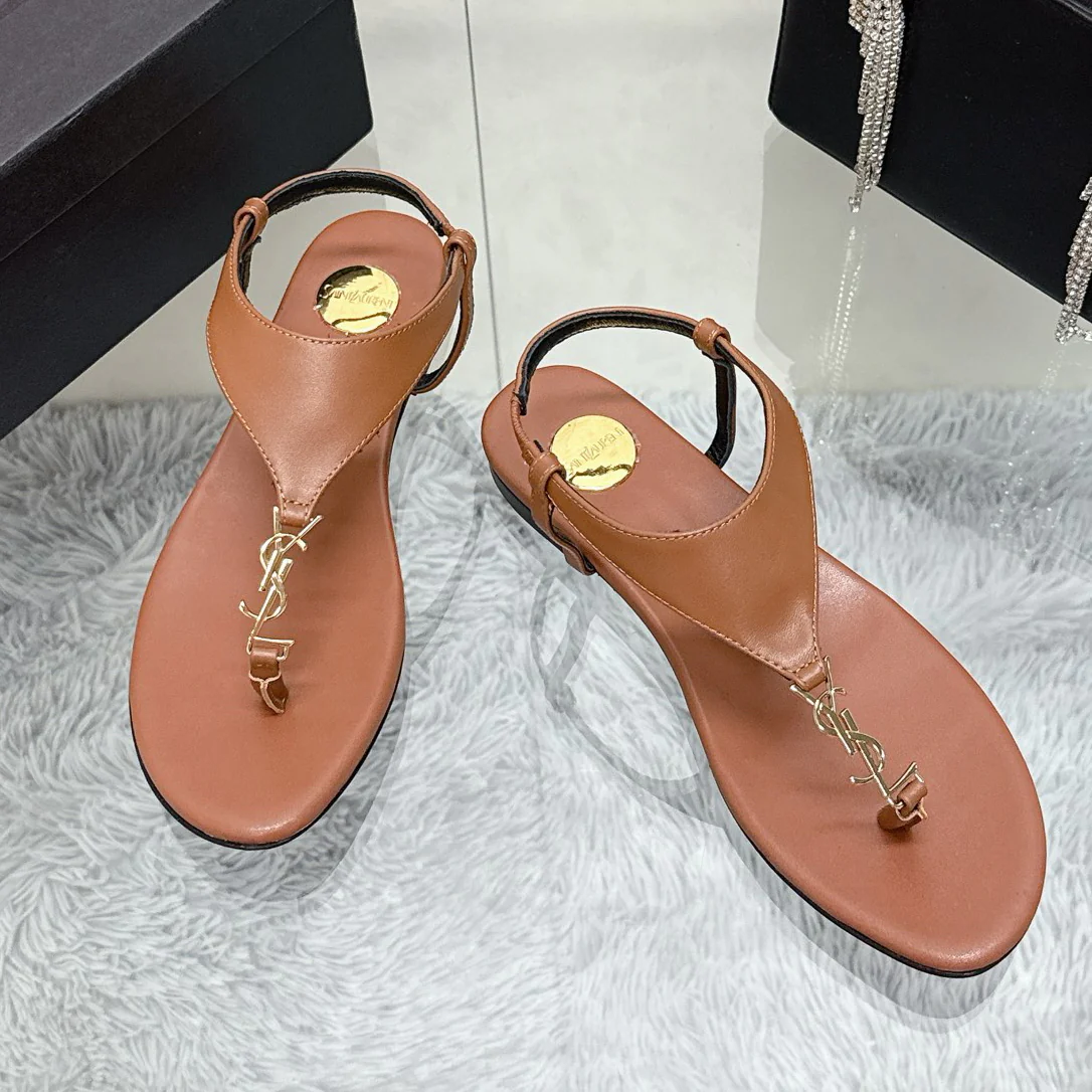 Early spring new YSL clip on sandals 1025032418
