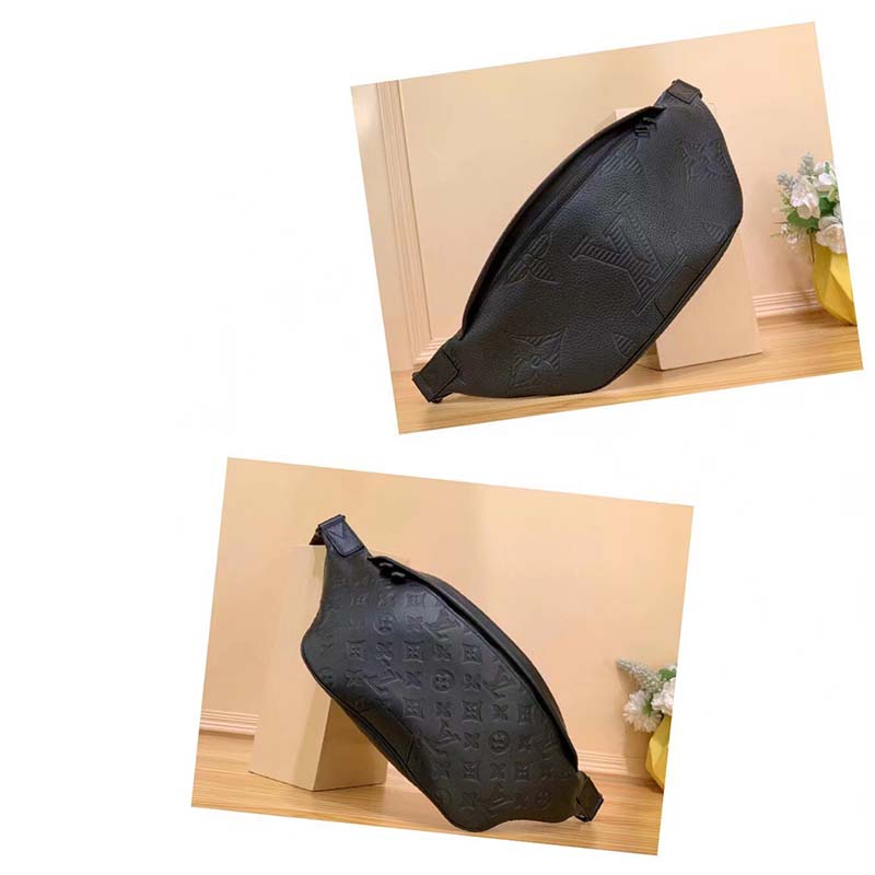 Louis Vuitton LV Unisex Discovery Bumbag PM Monogram Shadow Calf Cowhide Leather