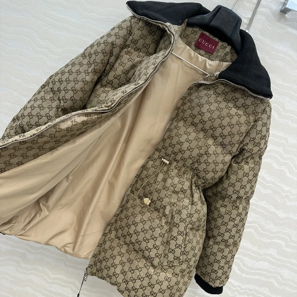 Gucci Men GG Canvas Puffer Jacket 835412ZAF4S2580