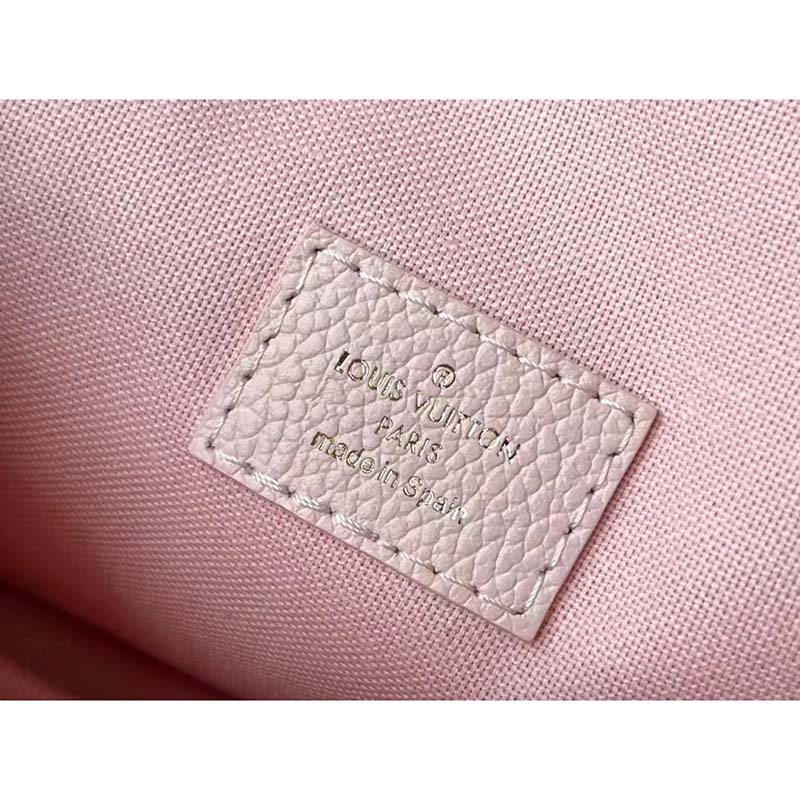 Louis Vuitton LV Women Micro Métis Pink Monogram Empreinte Embossed Supple Grained Cowhide