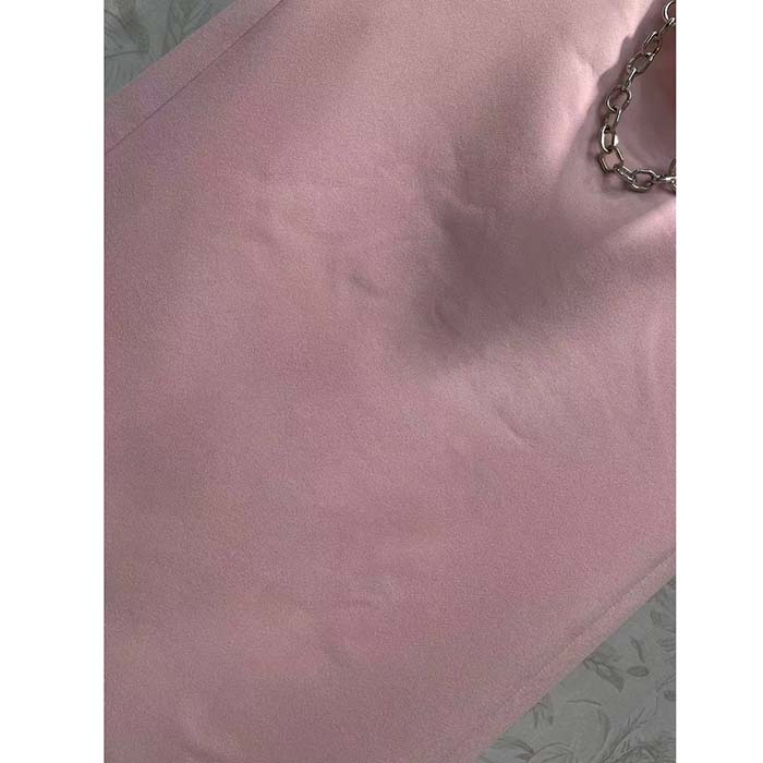 Louis Vuitton Women LV Mock-Neck Straight Dress Light Pink 1AFCHR
