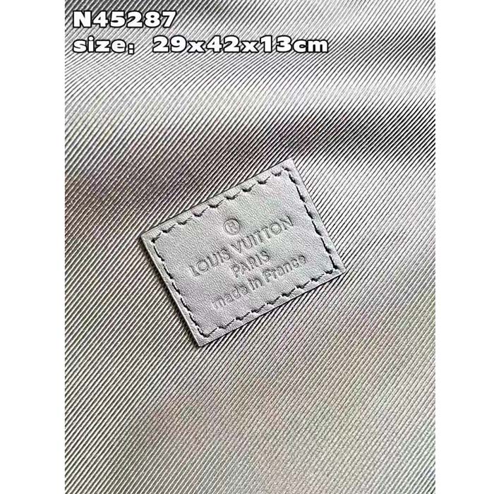 Louis Vuitton LV Unisex Michael Backpack NV2 Damier Infini Onyx Cowhide Leather