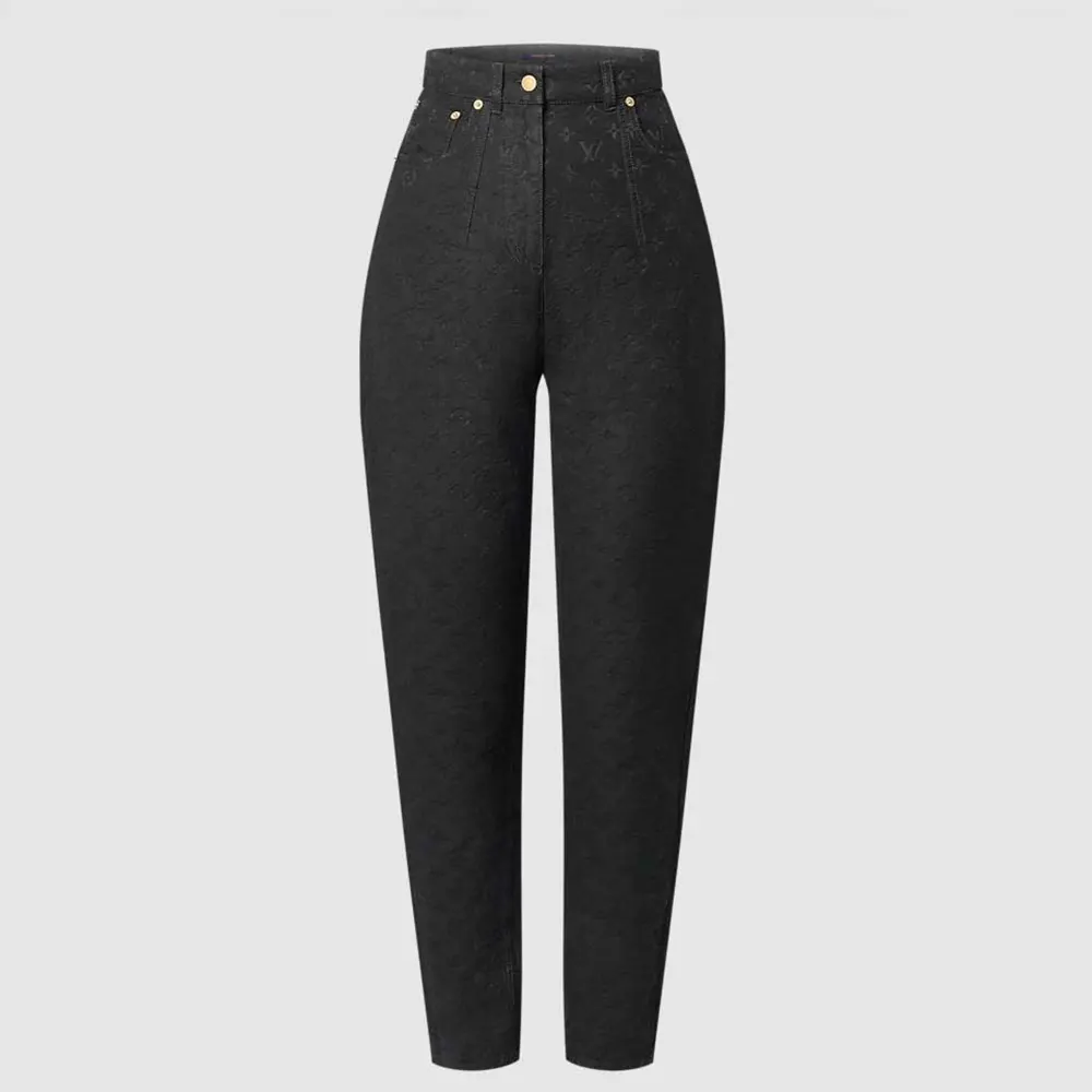 Louis Vuitton Women Monogram Jacquard Jeans 1AGHDW