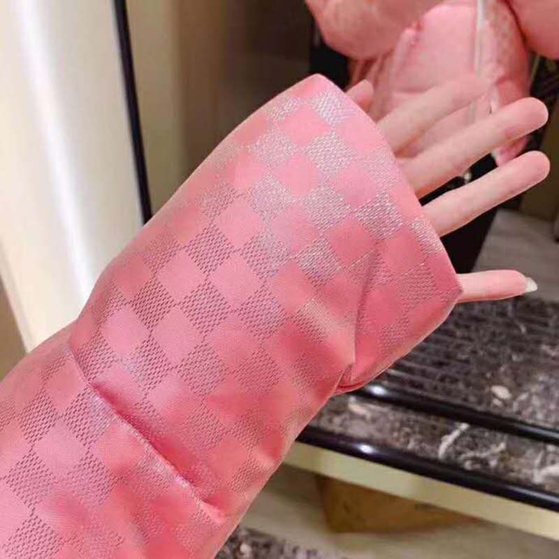 Louis Vuitton LV Women Short Down Jacket in Regular Fit-Pink