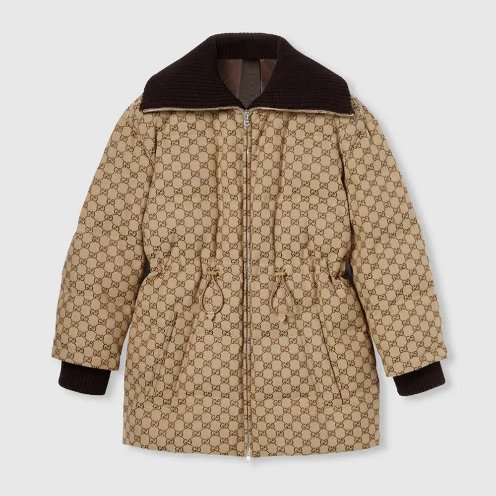 Gucci Women GG Canvas Puffer Jacket 835412ZAF4S2580
