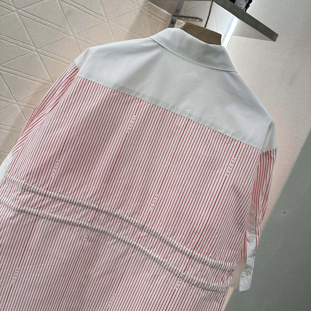 Gucci Women Cotton Fil Coupé Shirt 826588Z7ASD