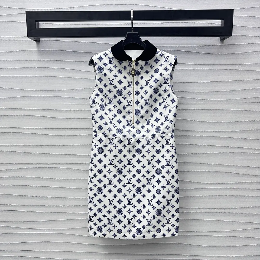 Louis Vuitton Women Monogram Fitted Dress 1AGPUJ