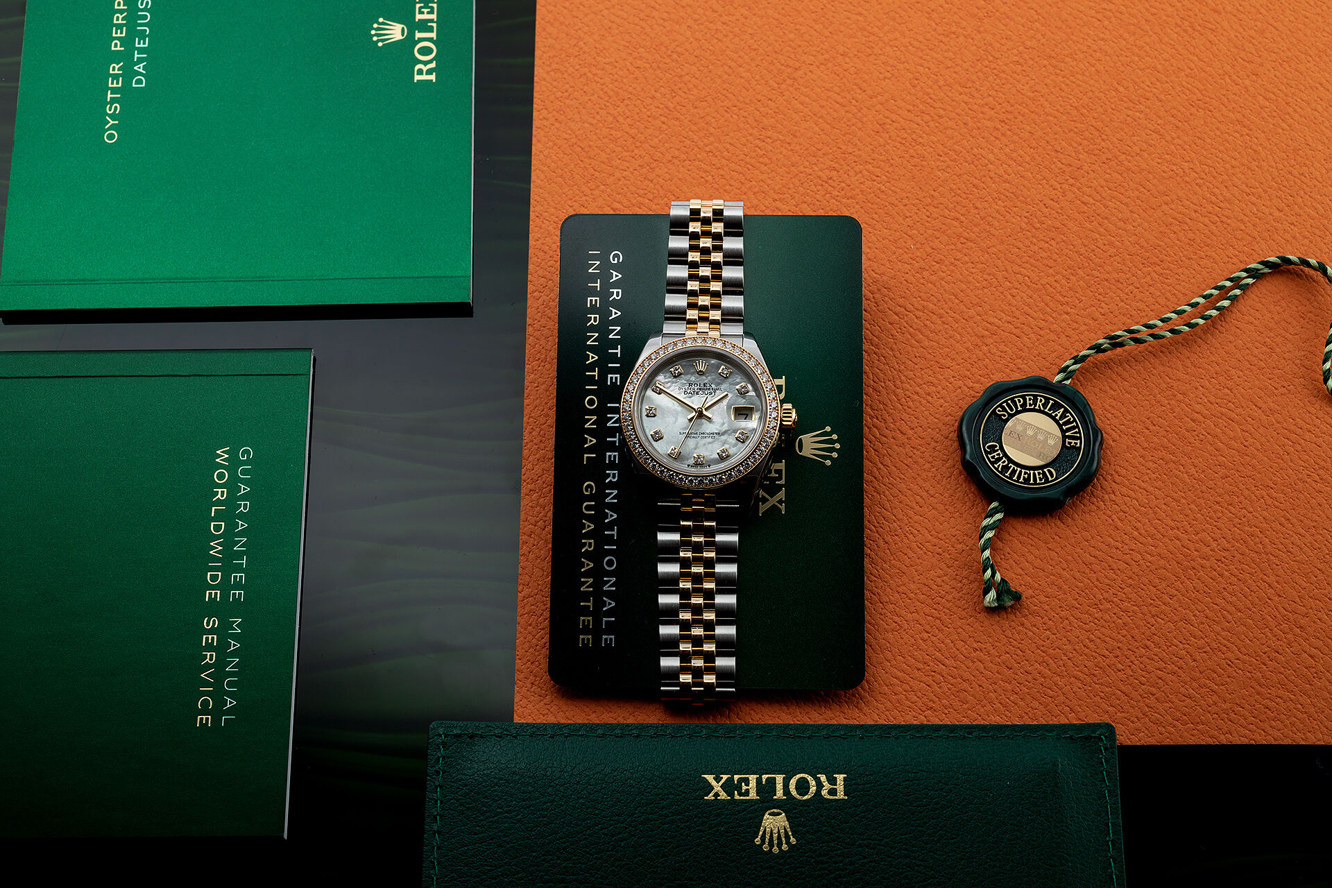 Rolex LADY-DATEJUST OYSTER 28 MM OYSTERSTEEL YELLOW GOLD AND DIAMONDS 279383RBR