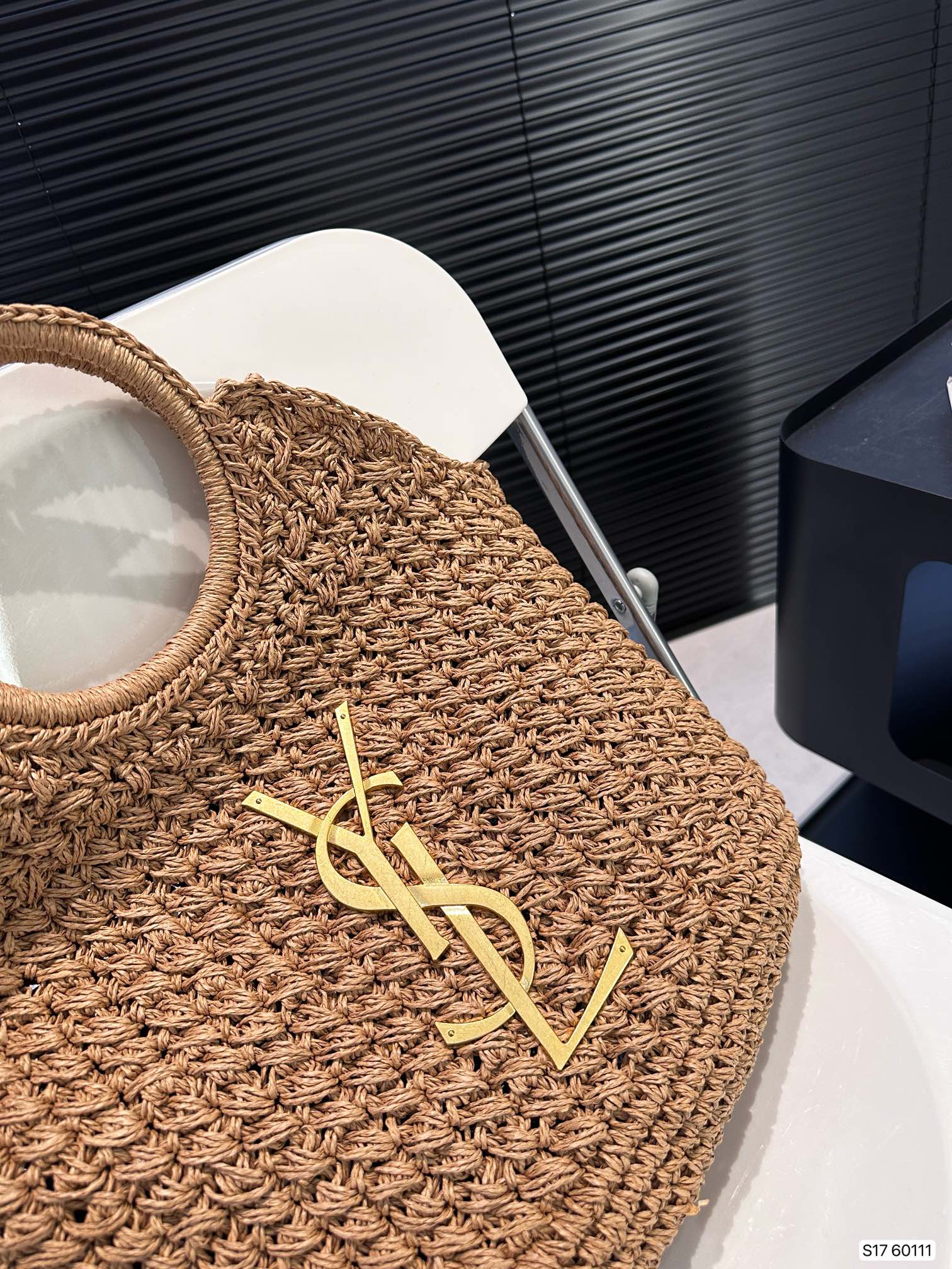 YSL Summer Fashion Straw Tote Bag 0724041110