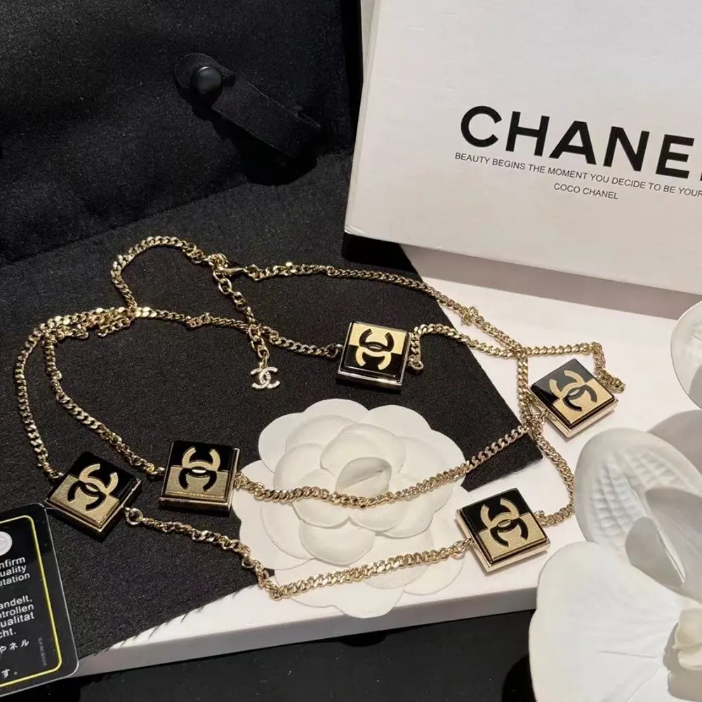 Chanel Women Long Necklace Metal Resin ABD619B16792NY403