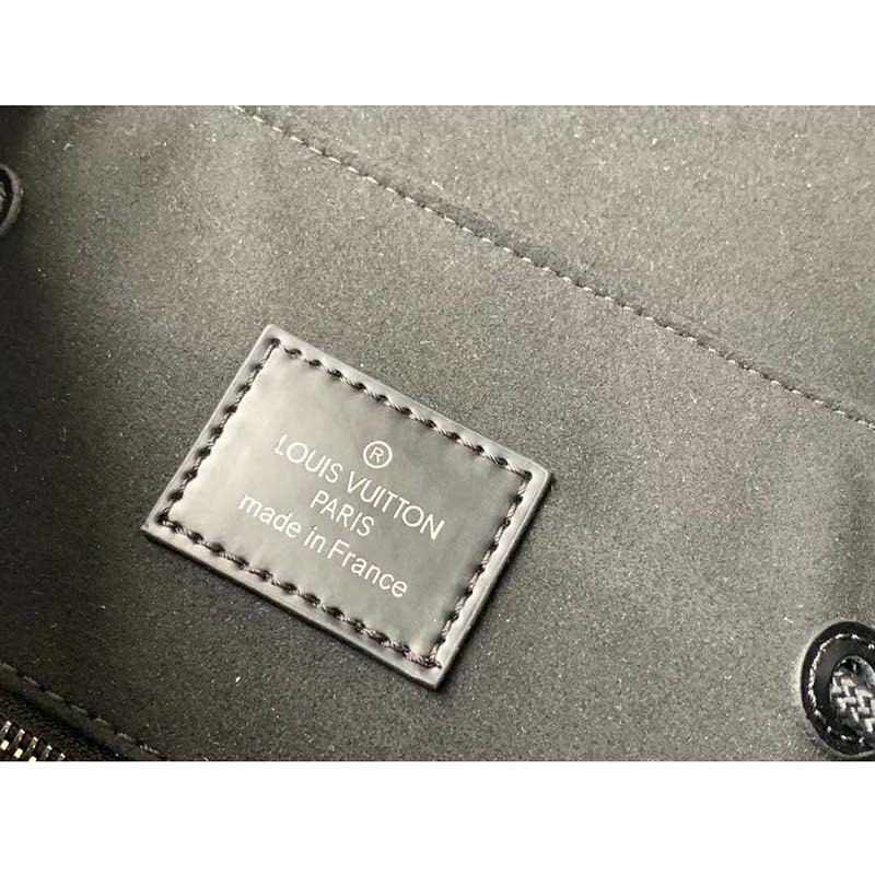 Louis Vuitton LV Unisex Christopher PM Backpack in Cowhide Leather-Black