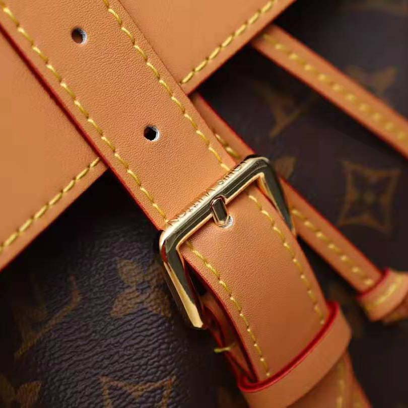 Louis Vuitton LV Men Backpack Trio in Monogram Canvas-Brown