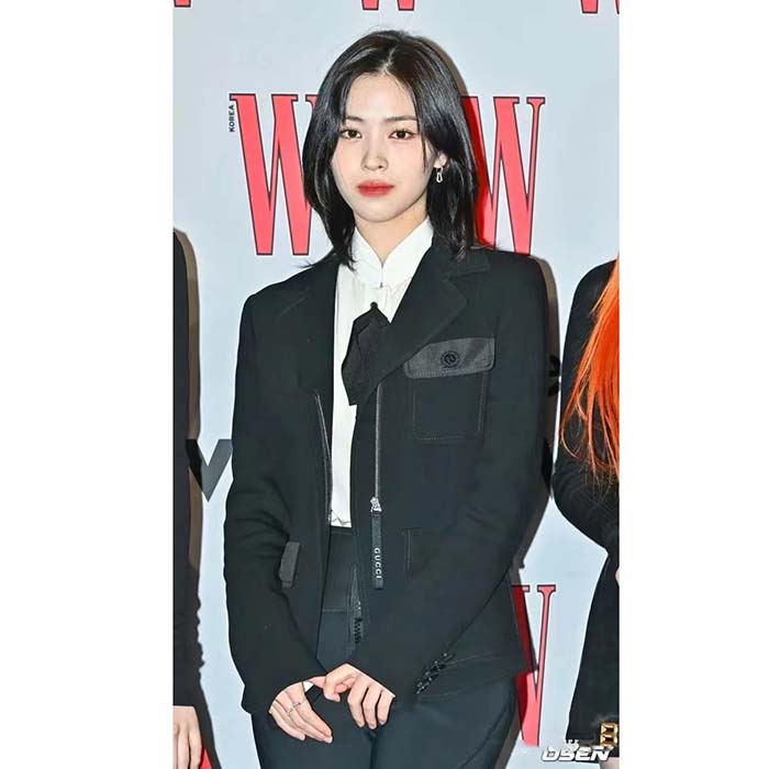 Gucci Women GG Wool Jacquard Jacket Black Lined Notch Lapel Petite Fit