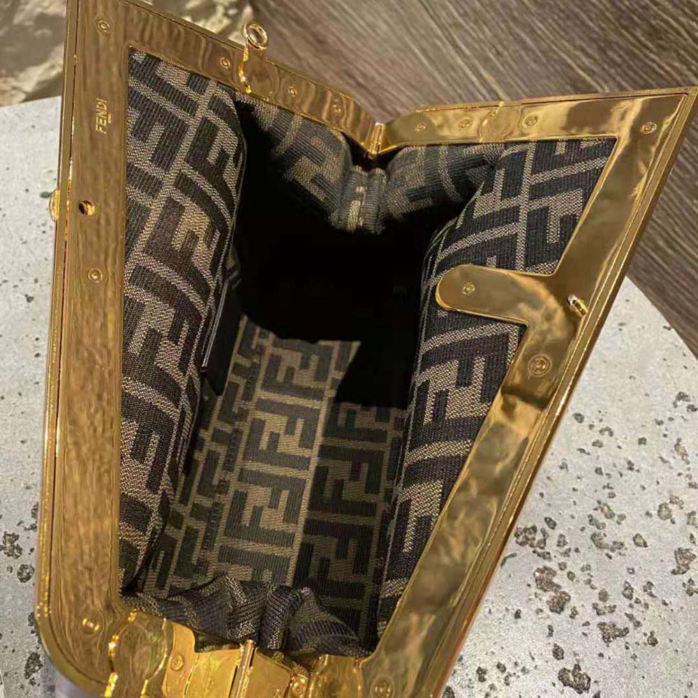 Fendi Women First Medium Nappa Leather Bag-Pink