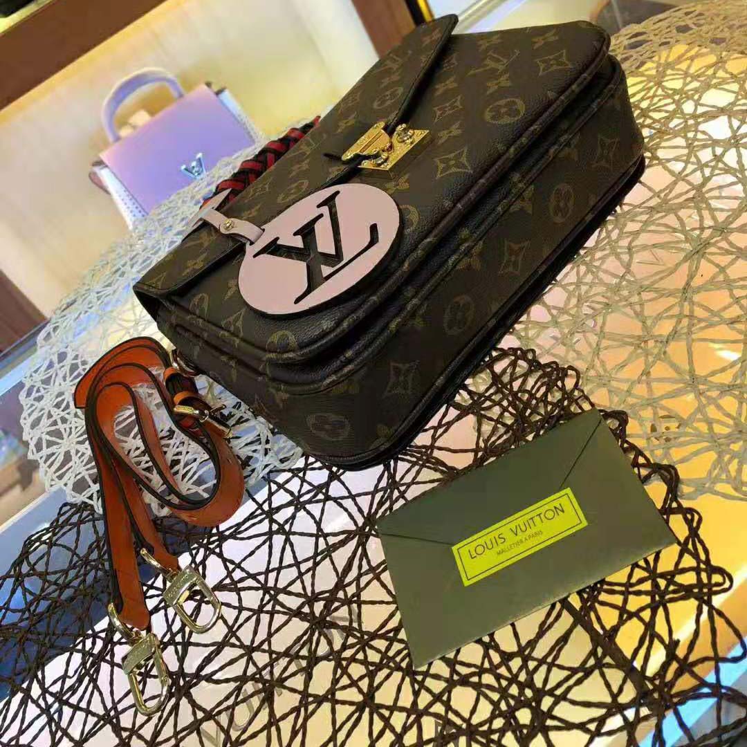 Louis Vuitton LV Women Pochette Métis Bag in Monogram Coated Canvas-Brown