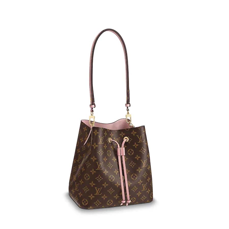 Louis Vuitton LV Women NéoNoé MM Bucket Bag in Monogram Coated Canvas