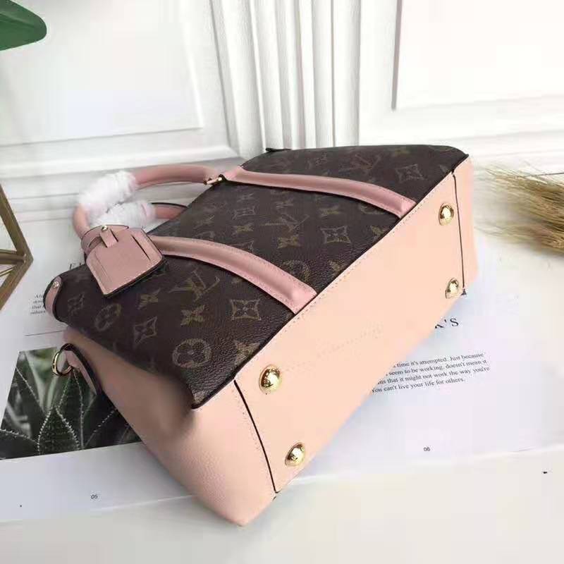 Louis Vuitton LV Women Soufflot BB Bag in Monogram Coated Canvas-Brown