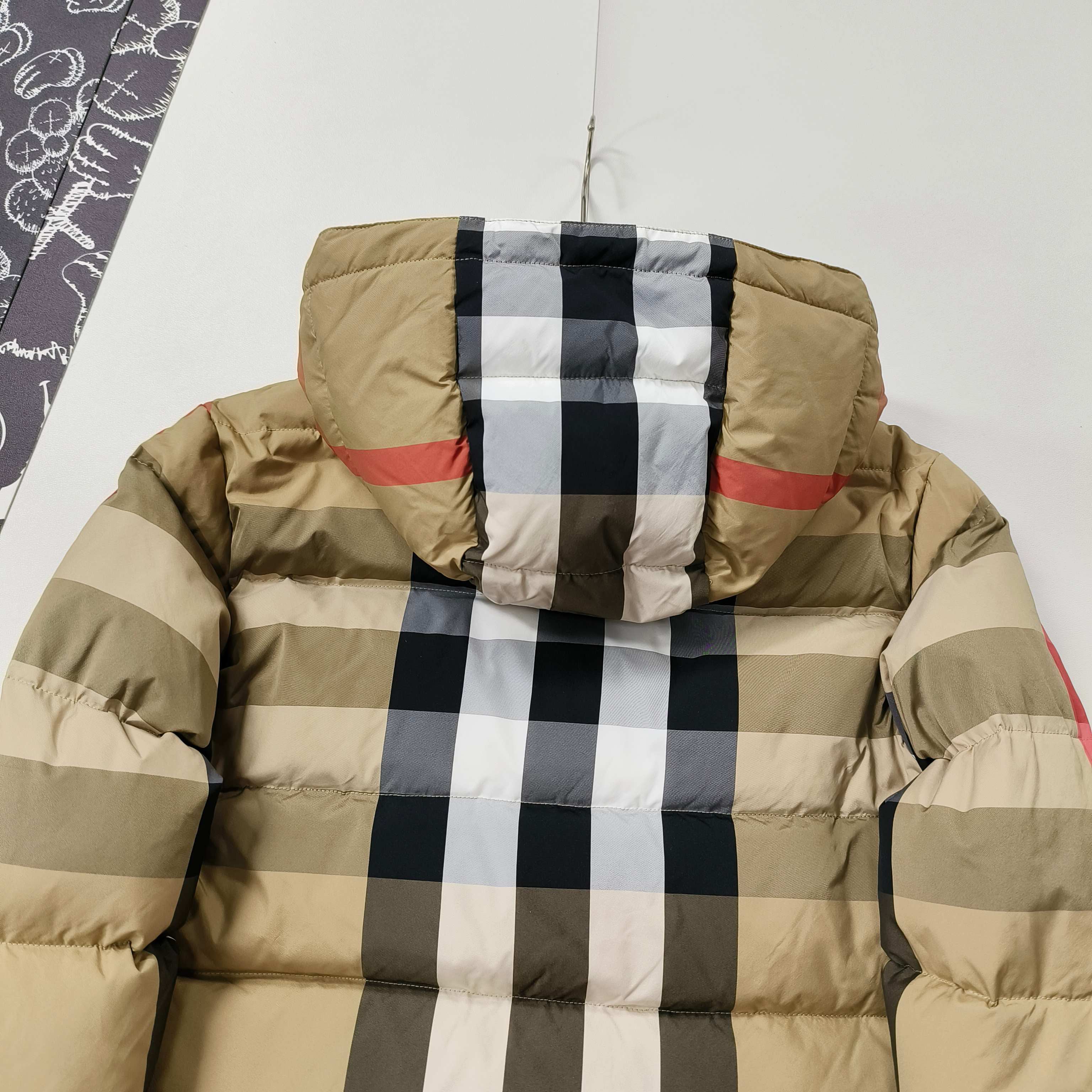 BB Reversible Plaid Down Jacket 0625111408