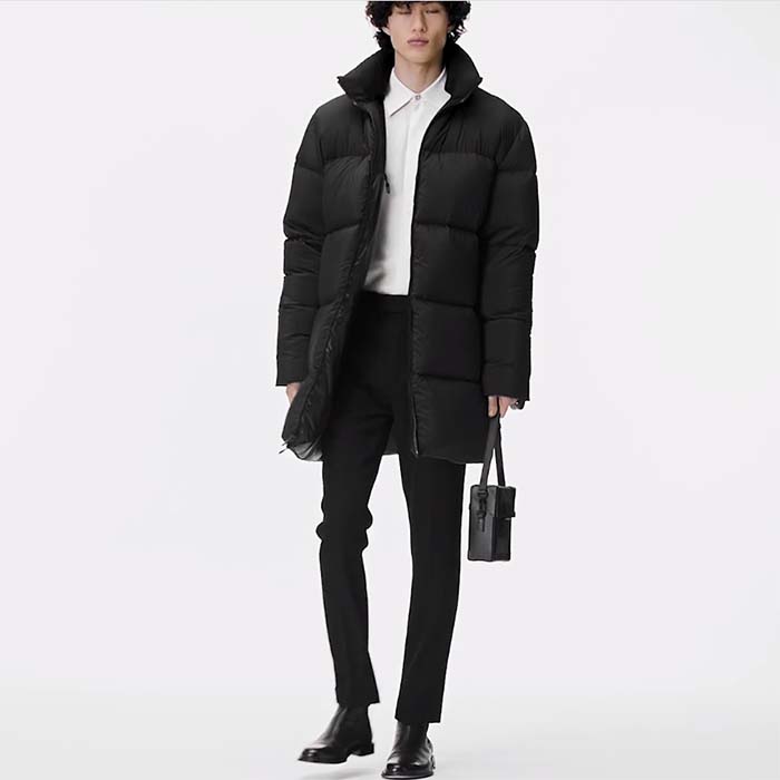 Louis Vuitton LV Unisex Vertical Trunk Wearable Wallet Monogram Eclipse Coated Canvas