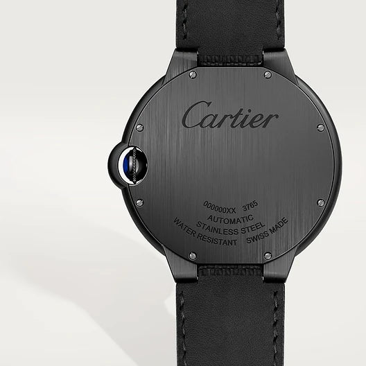 CARTIER 42MM BALLON BLEU DE  CARBON WATCH