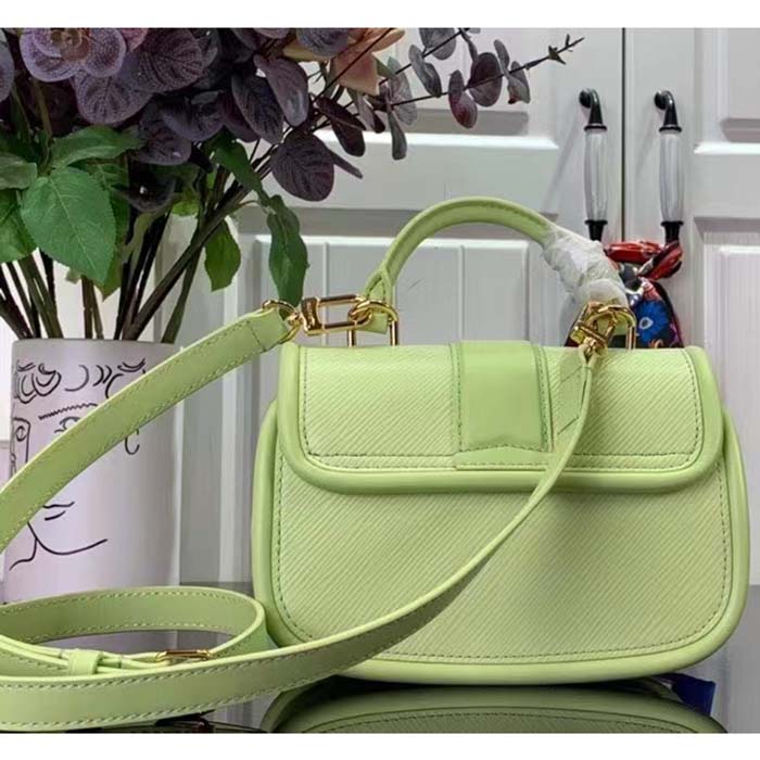 Louis Vuitton LV Women Hide Seek Vert Noto Green Epi Grained Smooth Cowhide Leather