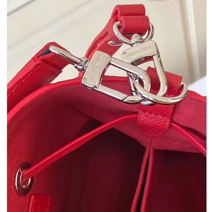Louis Vuitton Women LVxYK NeoNoé BB Red White Grained Epi Cowhide Leather