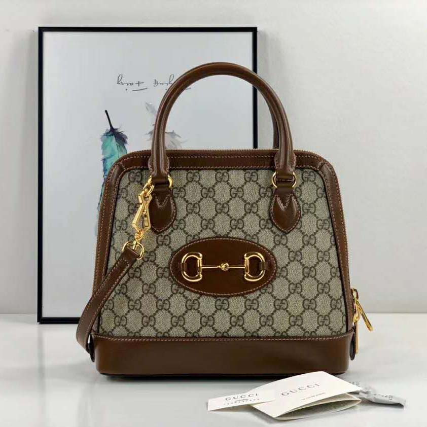 Gucci GG Women Gucci 1955 Horsebit Small Top Handle Bag