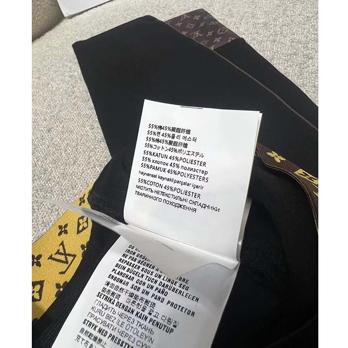 Louis Vuitton Women LV Leggings Monogram Elastic Belt Polyamide Elastane Black Fitted