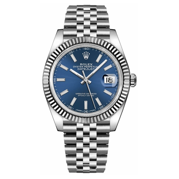 Rolex Datejust Blue Dial 41mm