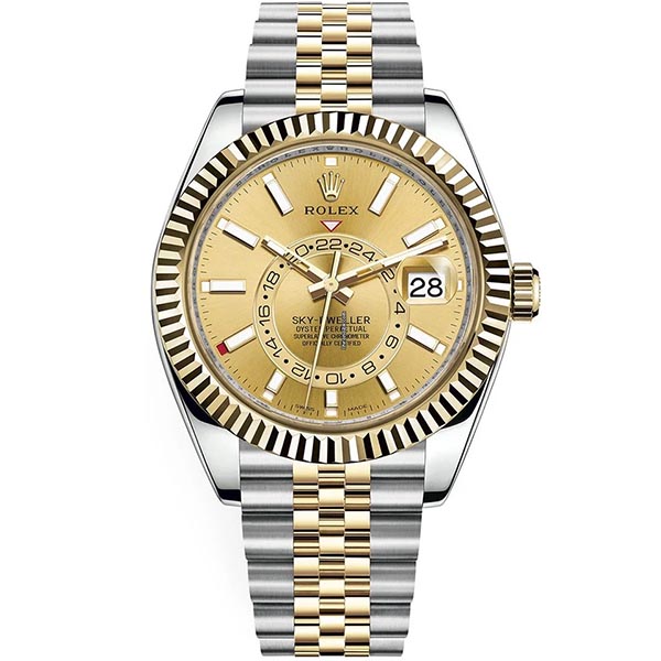 Rolex Sky-Dweller Champagne Dial 42mm