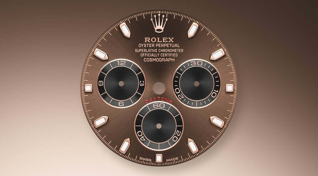 Rolex Cosmograph Daytona 116515LN Oysterflex Band Chocolate Dial Rose Gold